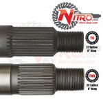 Главная пара 4.88 Nitro Gear TV6-488-29-NG (41201-69425) для Toyota Land Cruiser Prado 78 90 Hilux Surf 8" задняя толстая
