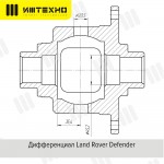 Блокировка Блокка LR-AX-BL-157 для Land Rover Defender 90 110 4х-сат