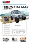 Портальные бортовые редукторы TRE 4x4 для Suzuki Jimny