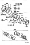 Ремкомплект поворотного кулака NSO 205 04434-60051 для Toyota Land Cruiser 80 105